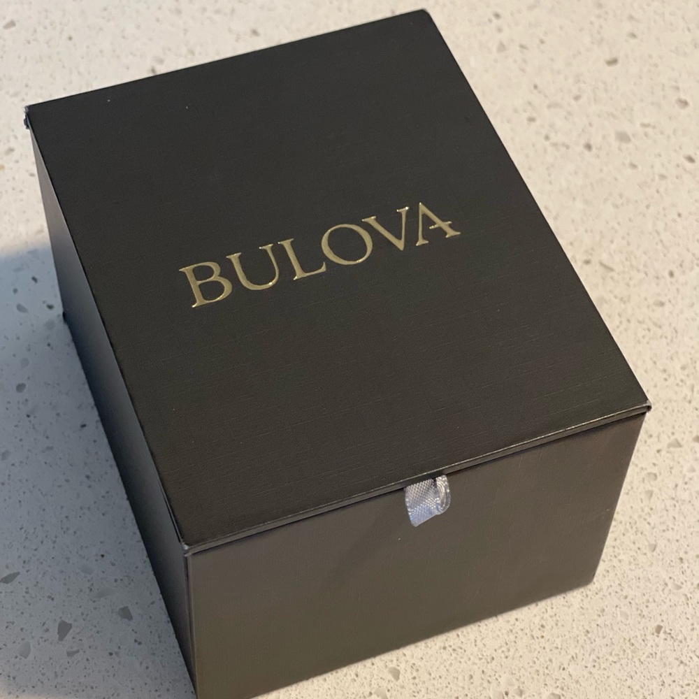 Empty  Bulova watch box